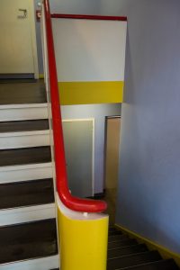 Treppenhaus in einem der Meisterhäuser