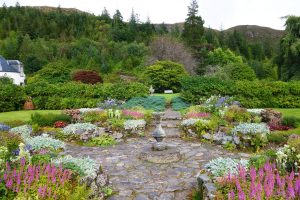 Senkgarten in Attadale Garden